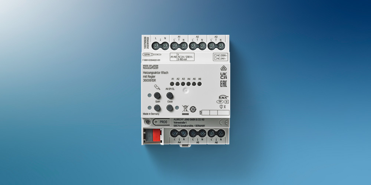 KNX Heizungsaktor 6-fach bei Elektroanlagenbau Alisch GmbH in Zörbig